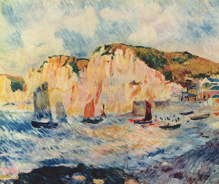 Pierre-Auguste Renoir Meer und Klippen china oil painting image